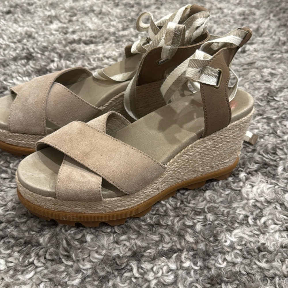 Sorel wedge sandals